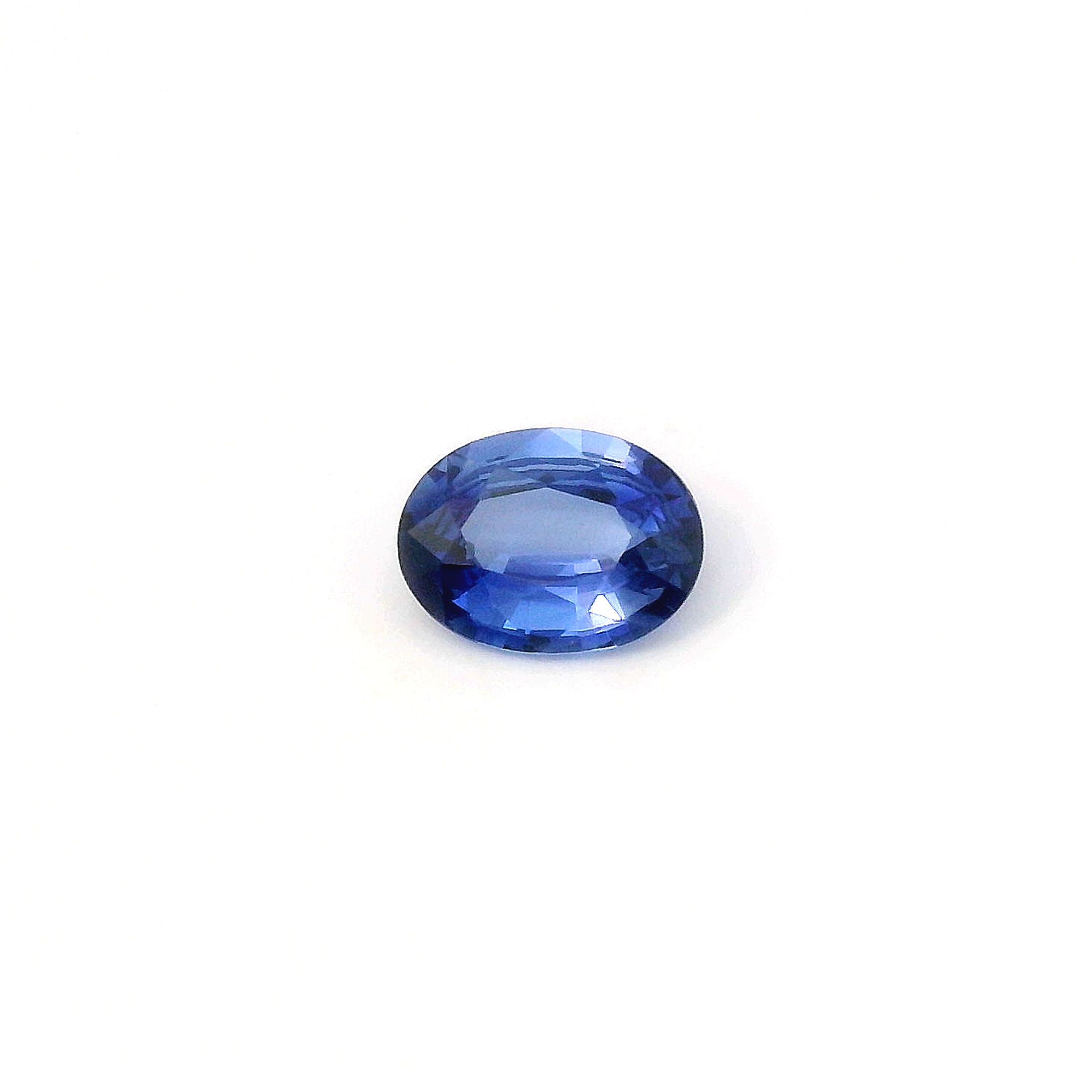1.16 ct Oval Blue Natural Sapphire