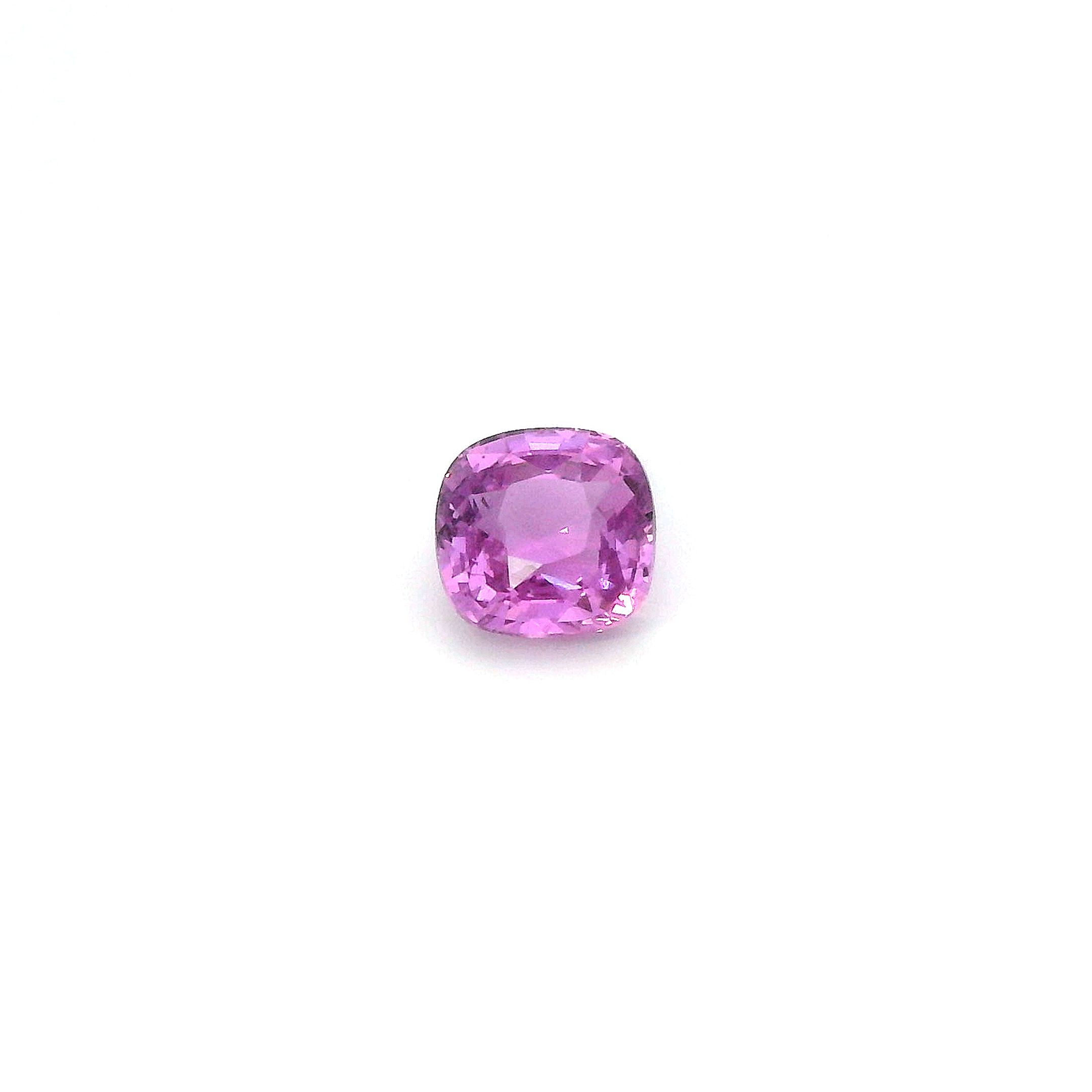 1.35 ct Cushion Pink Natural Sapphire