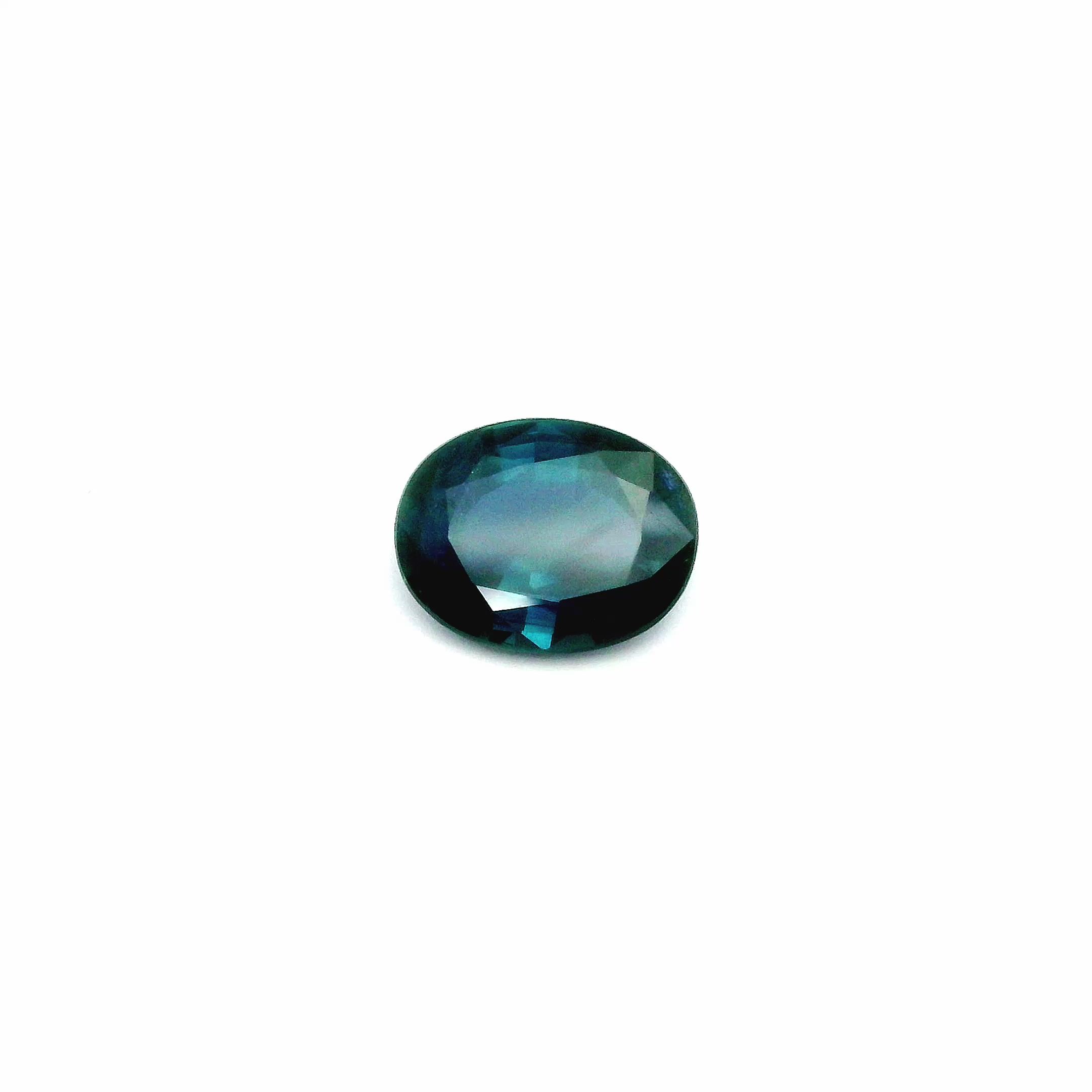 3.29 ct Oval Blue Natural Sapphire