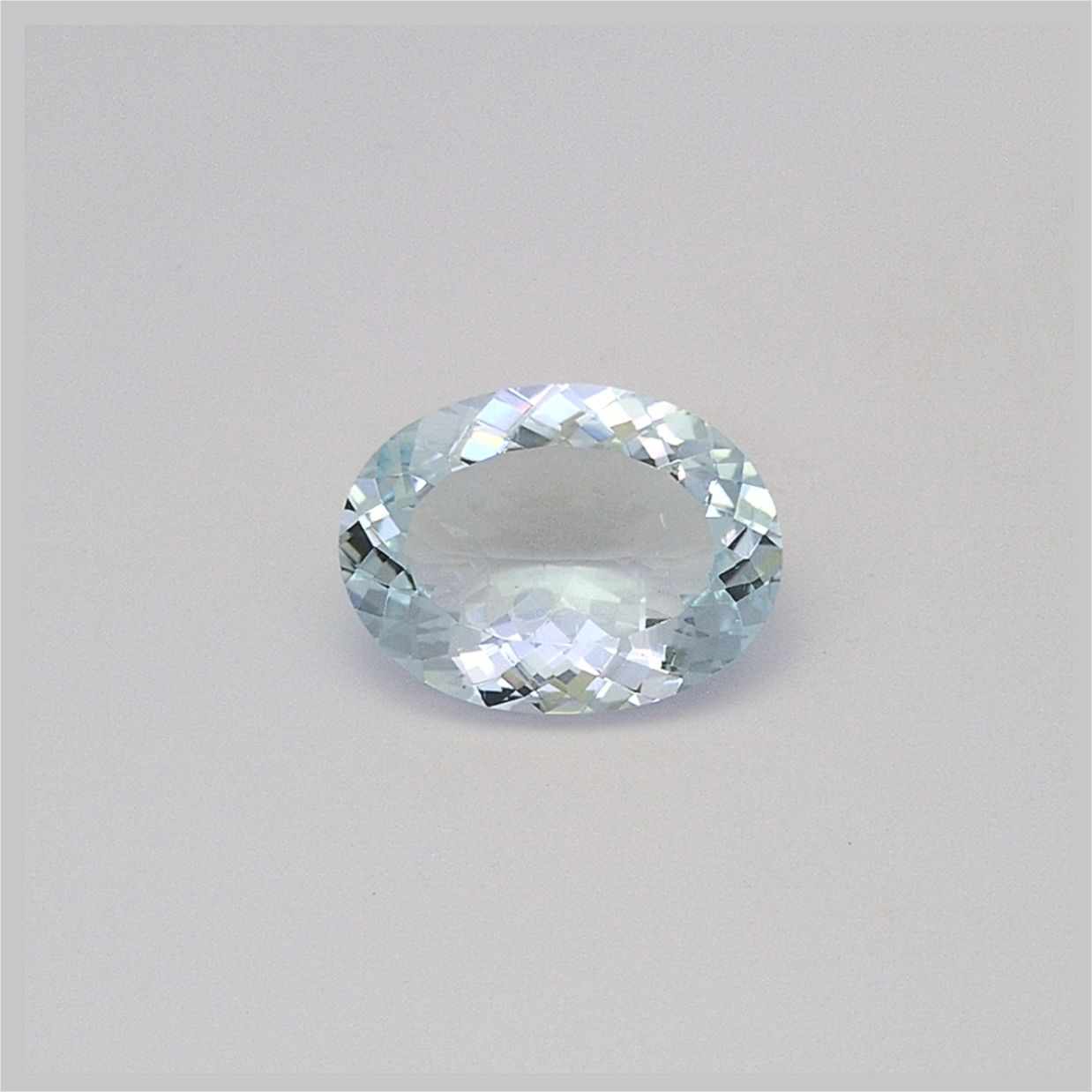7.01 ct Oval Blue Natural Aquamarine