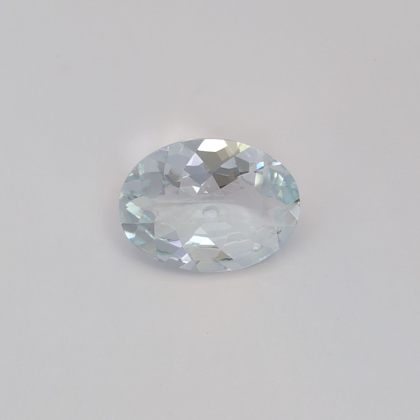 6.17 ct Oval Blue Natural Aquamarine