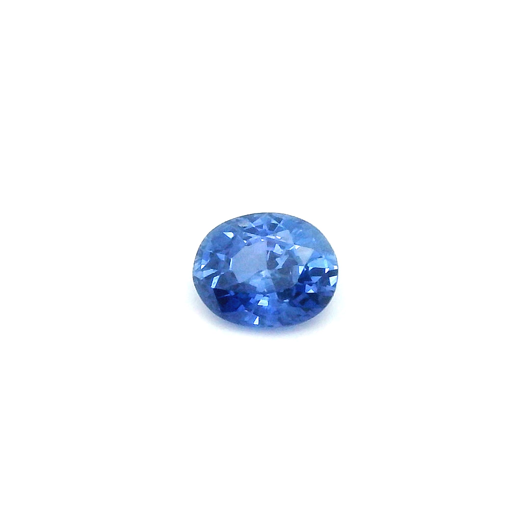 0.95 ct Oval Blue Natural Sapphire