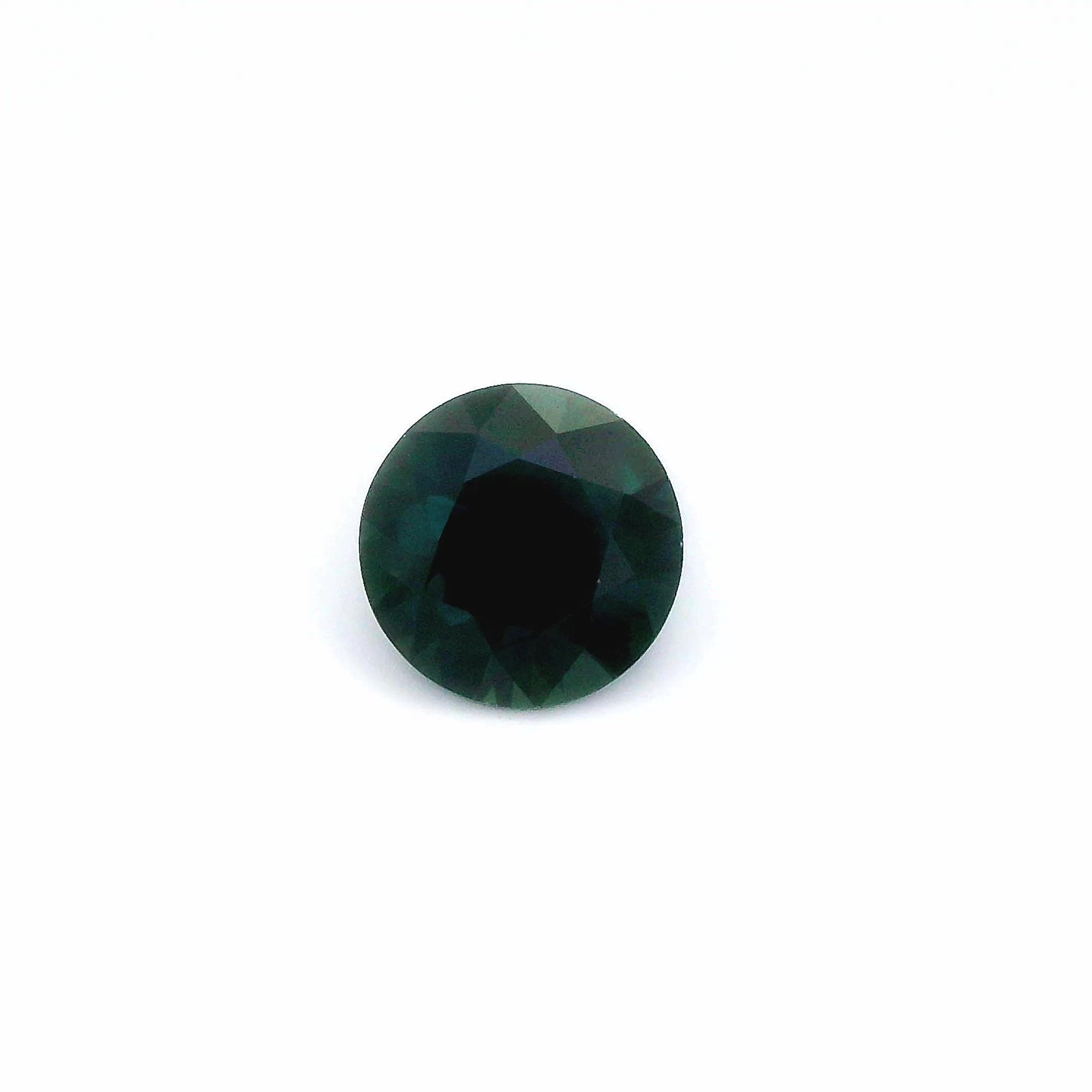 3.00 ct Round Blue Natural Sapphire