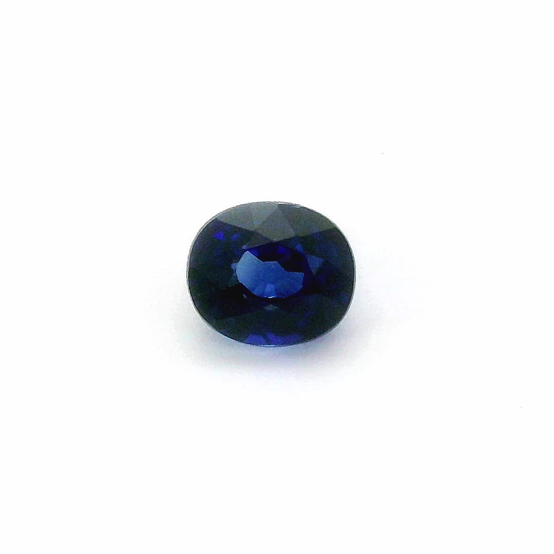 1.51 ct Oval Blue Natural Sapphire