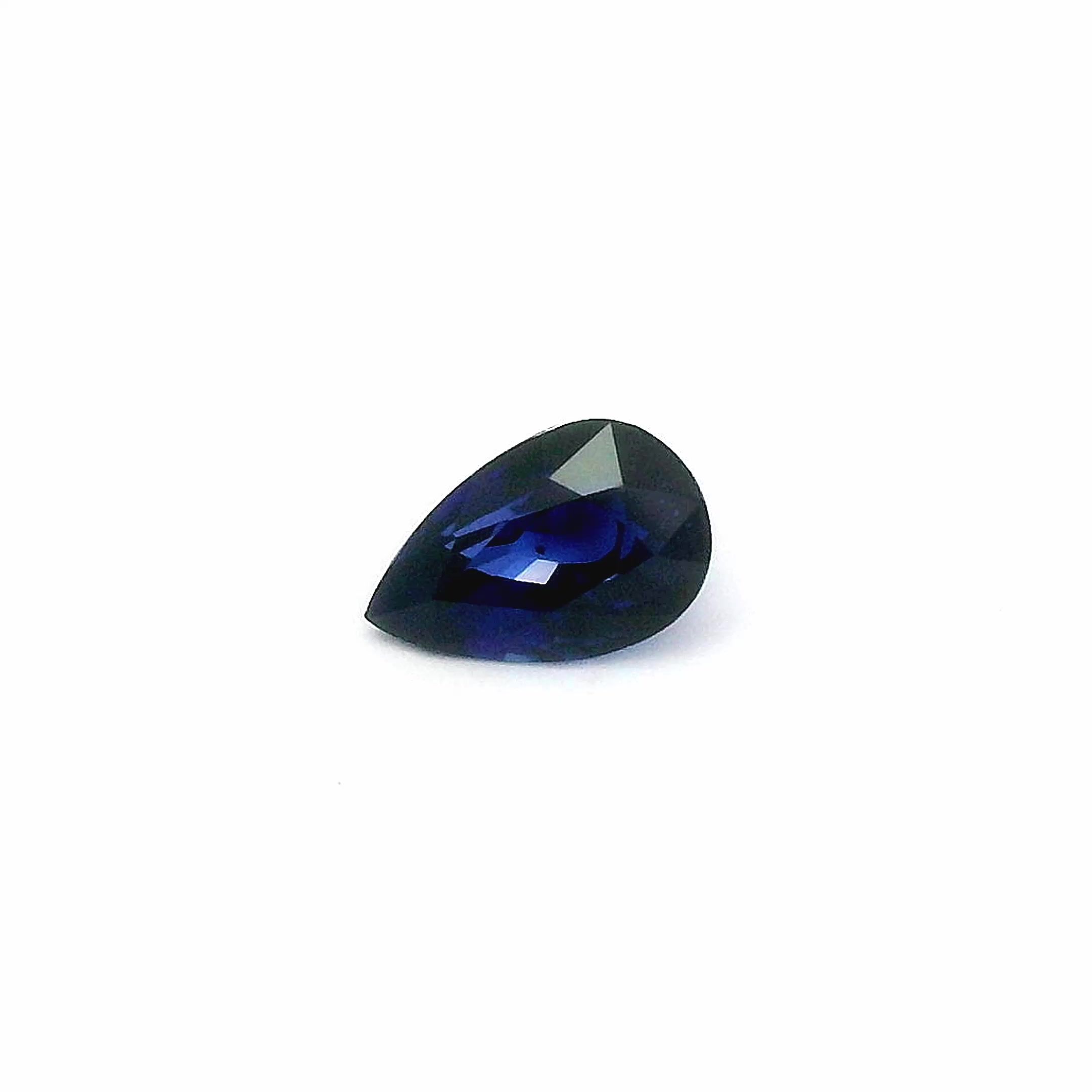 0.98 ct Pear Blue Natural Sapphire