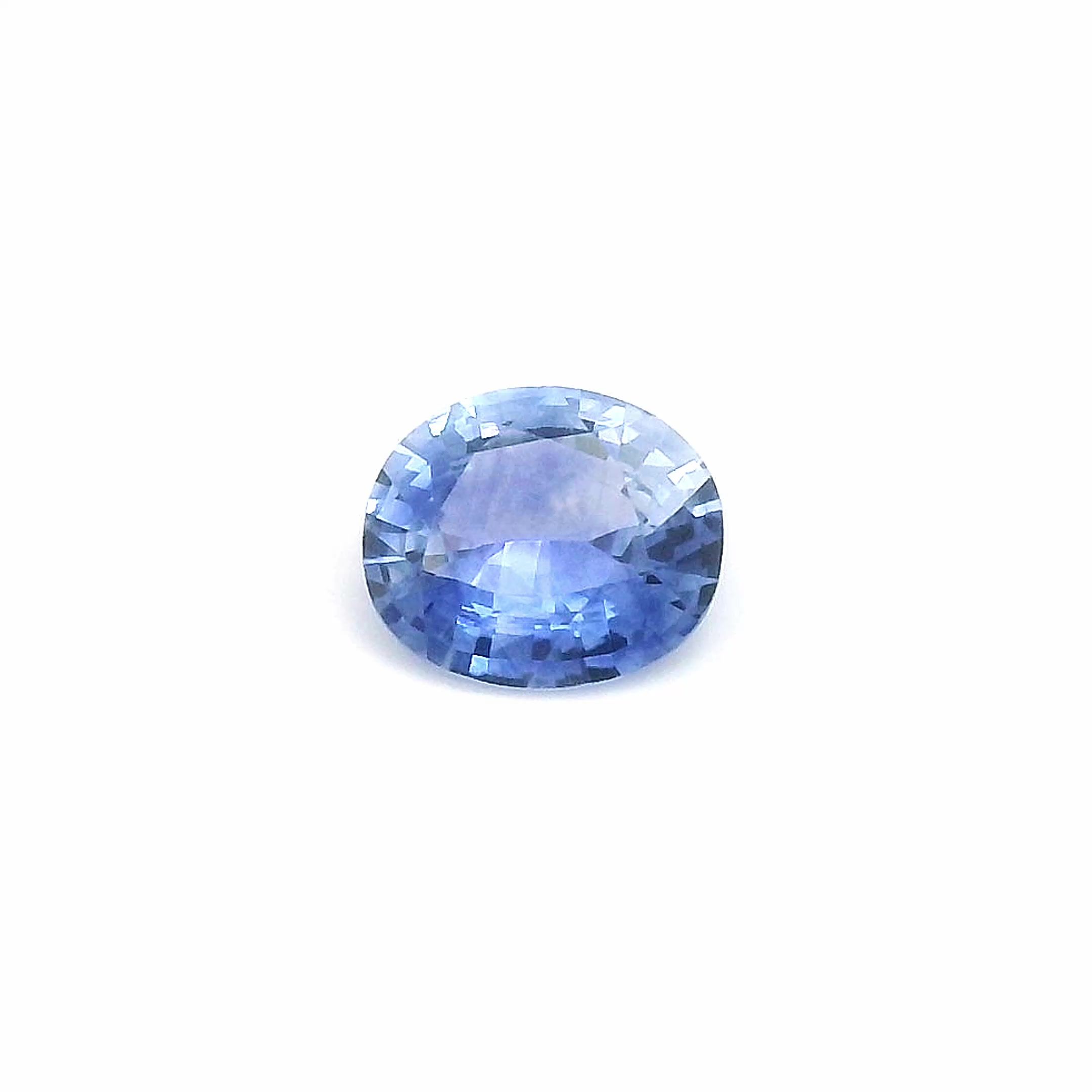 1.07 ct Oval Blue Natural Sapphire
