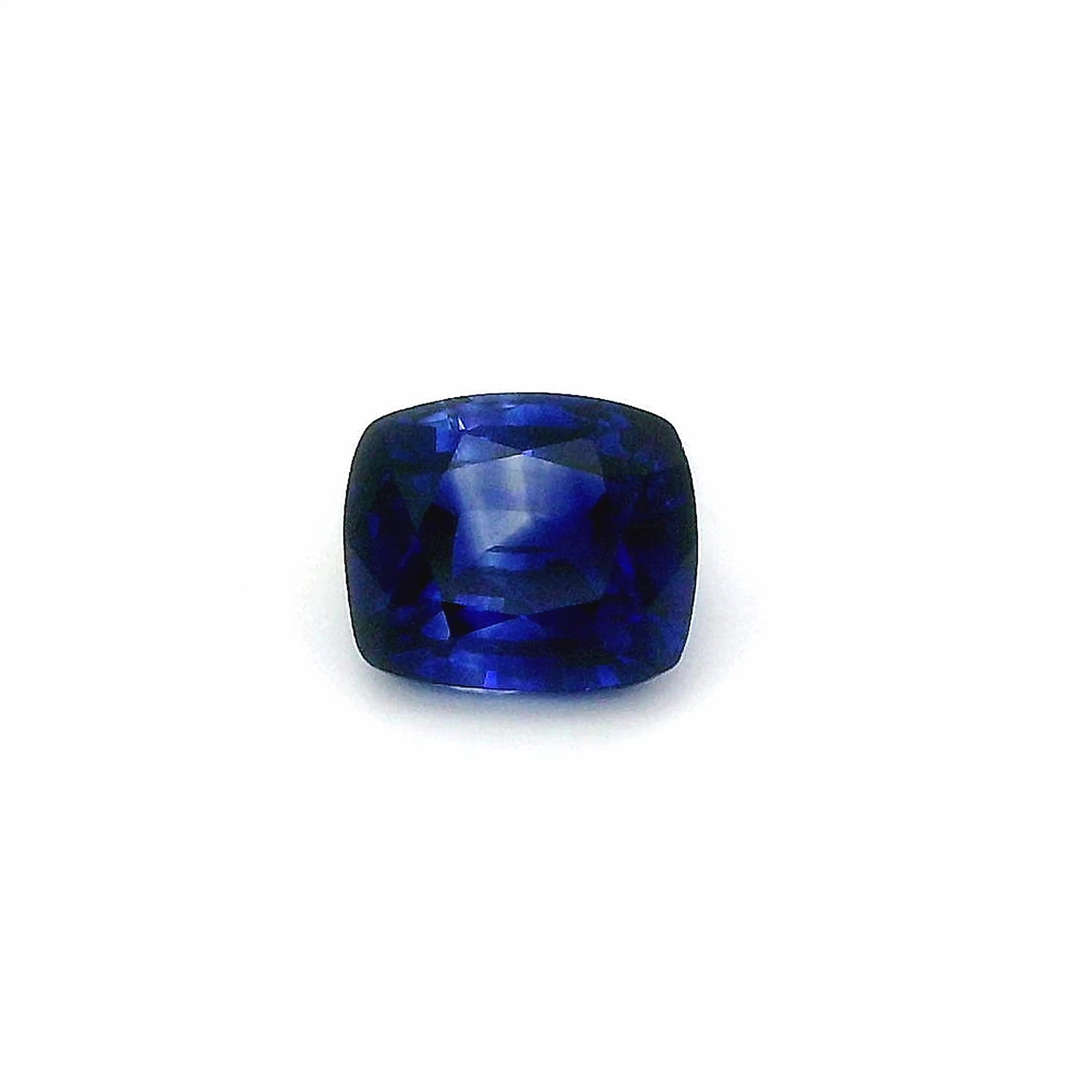 1.80 ct Cushion Blue Natural Sapphire