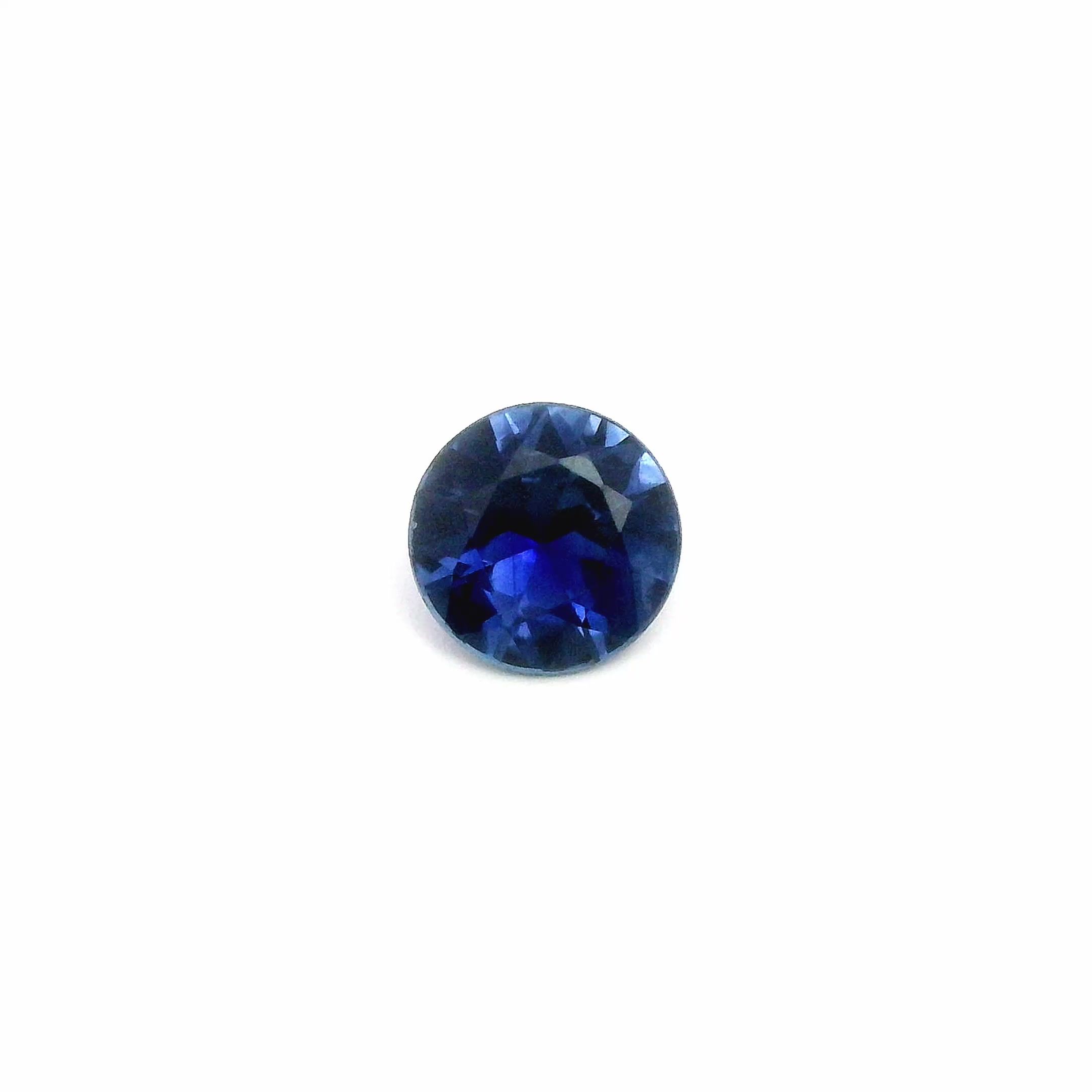 1.19 ct Round Blue Natural Sapphire