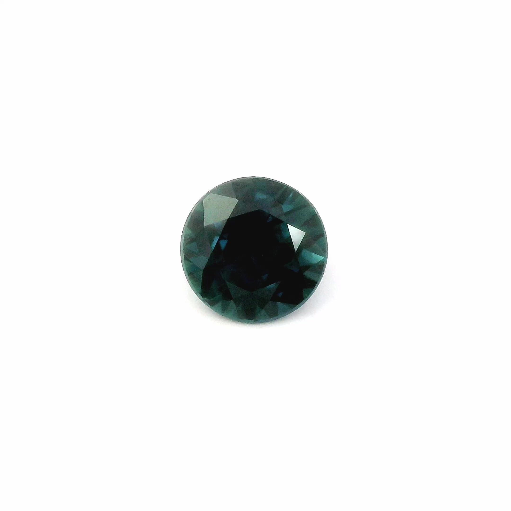 2.45 ct Round Blue Natural Sapphire