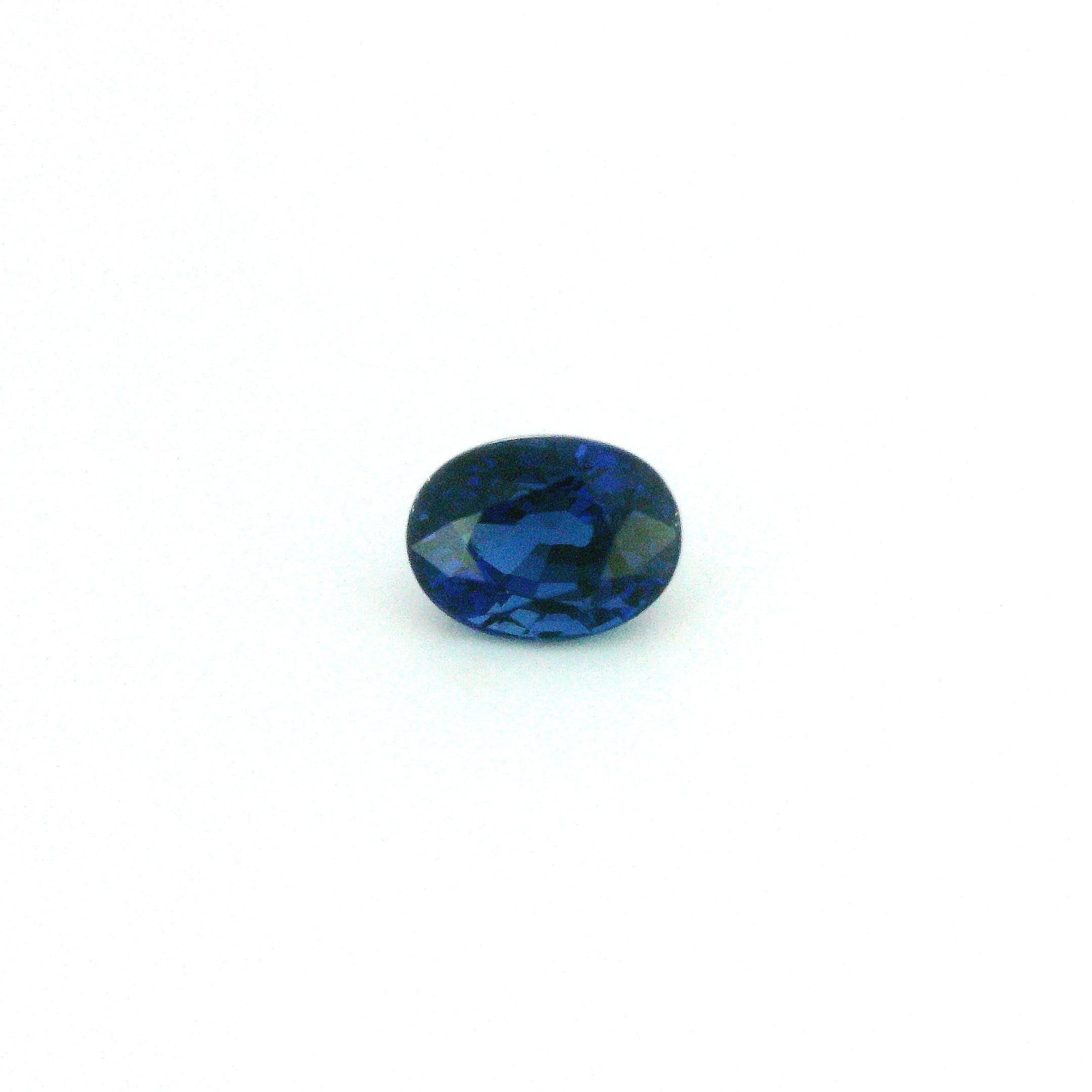1.14 ct Oval Blue Natural Sapphire