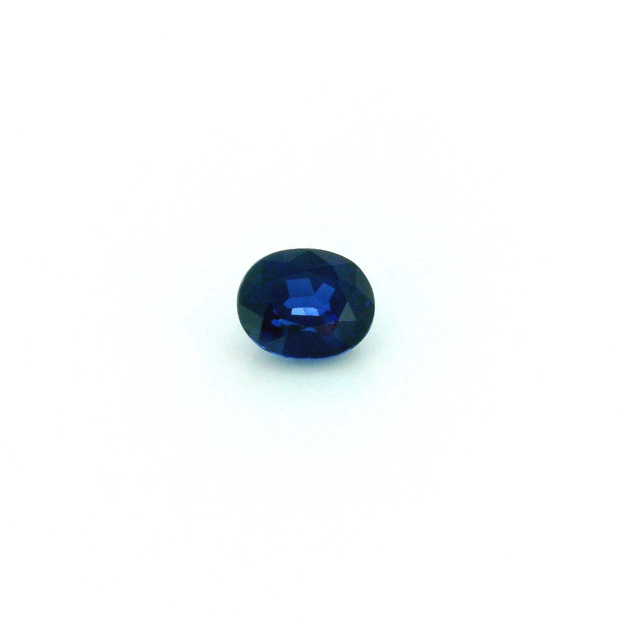 0.81 ct Oval Blue Natural Sapphire
