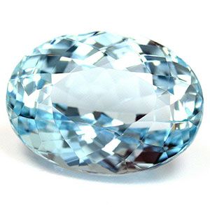 8.30 ct Oval Blue Natural Aquamarine