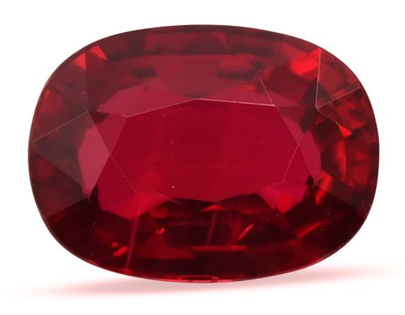 1.08 ct Cushion Red Natural Ruby