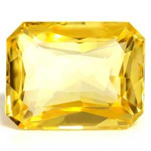 2.56 ct Emerald Yellow Natural Sapphire