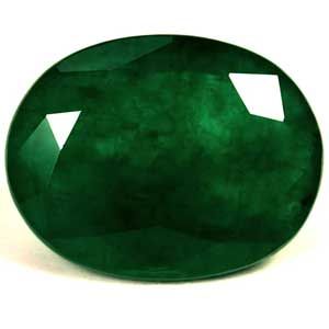 6.64 ct Oval Green Natural Emerald