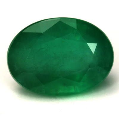 3.38 ct Oval Green Natural Emerald