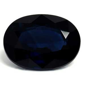 1.49 ct Oval Blue Natural Sapphire