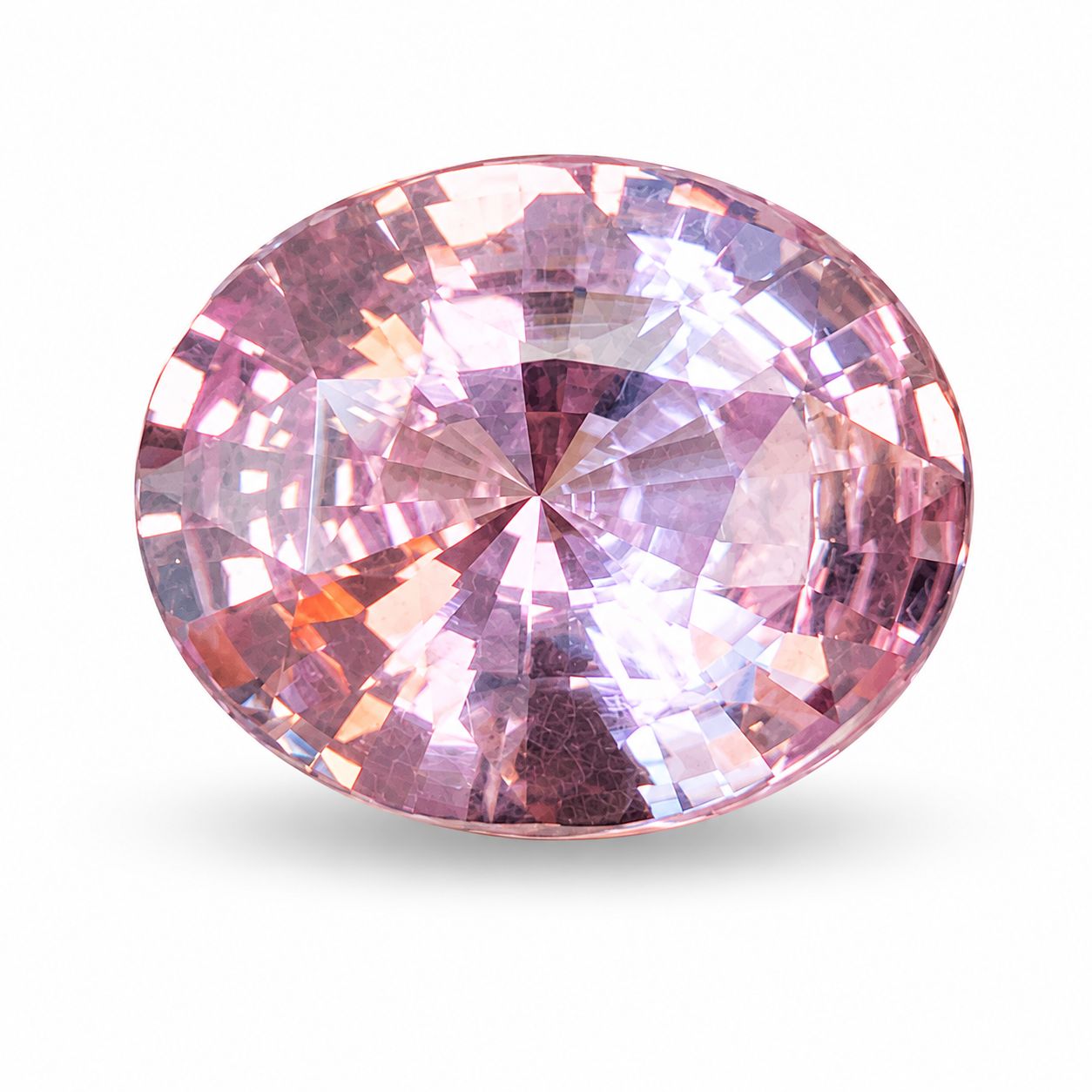 3.04 ct Oval Pink Natural Sapphire