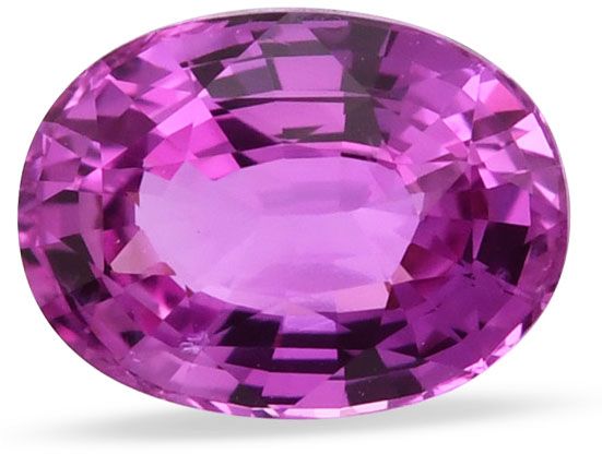 2.08 ct Oval Pink Natural Sapphire