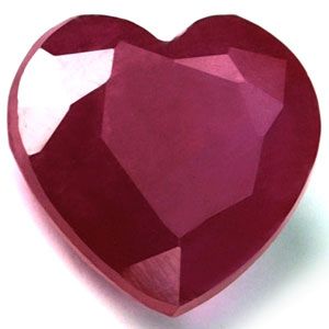 1.79 ct Heart Red Natural Ruby