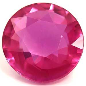 0.97 ct Round Pink Natural Sapphire