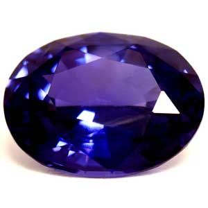 2.16 ct Oval Purple Natural Sapphire