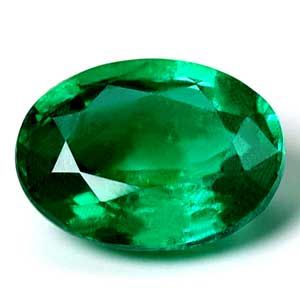 1.21 ct Oval Green Natural Emerald