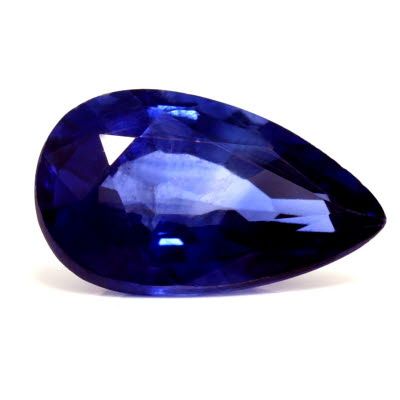 1.82 ct Pear Blue Natural Sapphire