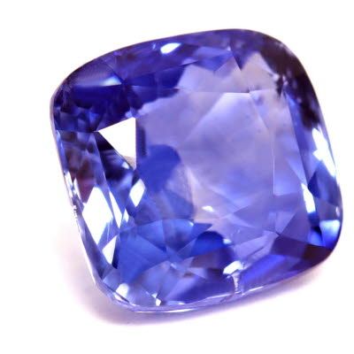 2.83 ct Cushion Blue Natural Sapphire