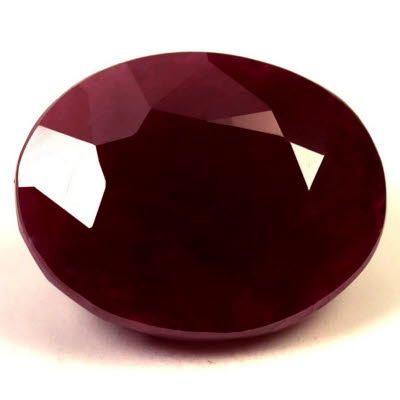 6.37 ct Oval Red Natural Ruby
