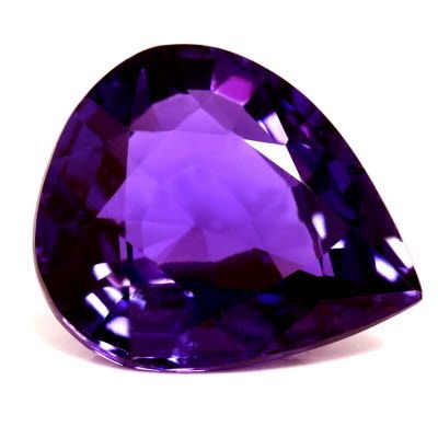 2.86 ct Pear Purple Natural Sapphire