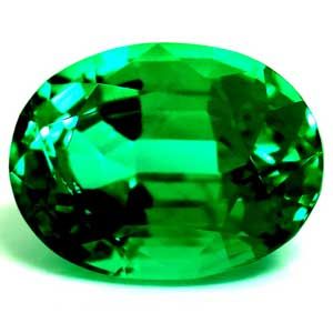 1.42 ct Oval Green Natural Emerald