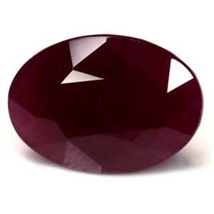 7.62 ct Oval Red Natural Ruby