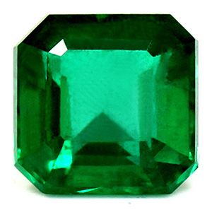 0.77 ct Emerald Green Natural Emerald