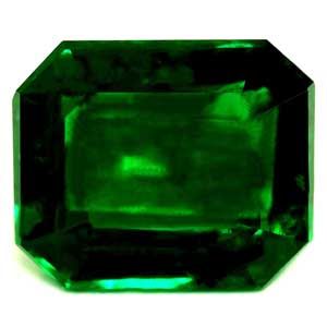 0.68 ct Emerald Green Natural Emerald