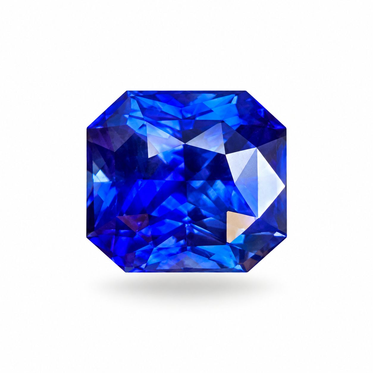 3.06 ct Radiant Blue Natural Sapphire