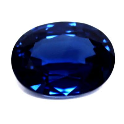 2.13 ct Oval Blue Natural Sapphire