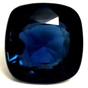 4.16 ct Cushion Blue Natural Sapphire