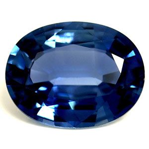 1.98 ct Oval Blue Natural Sapphire