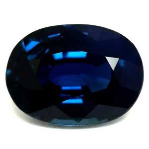 1.15 ct Oval Blue Natural Sapphire