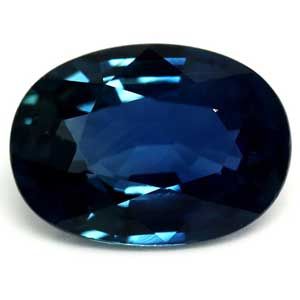 1.03 ct Oval Blue Natural Sapphire