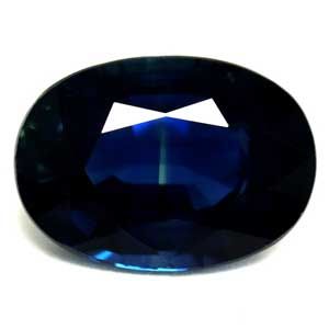 1.22 ct Oval Blue Natural Sapphire