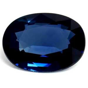 0.78 ct Oval Blue Natural Sapphire