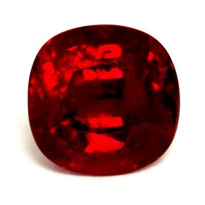 1.08 ct Cushion Red Natural Ruby