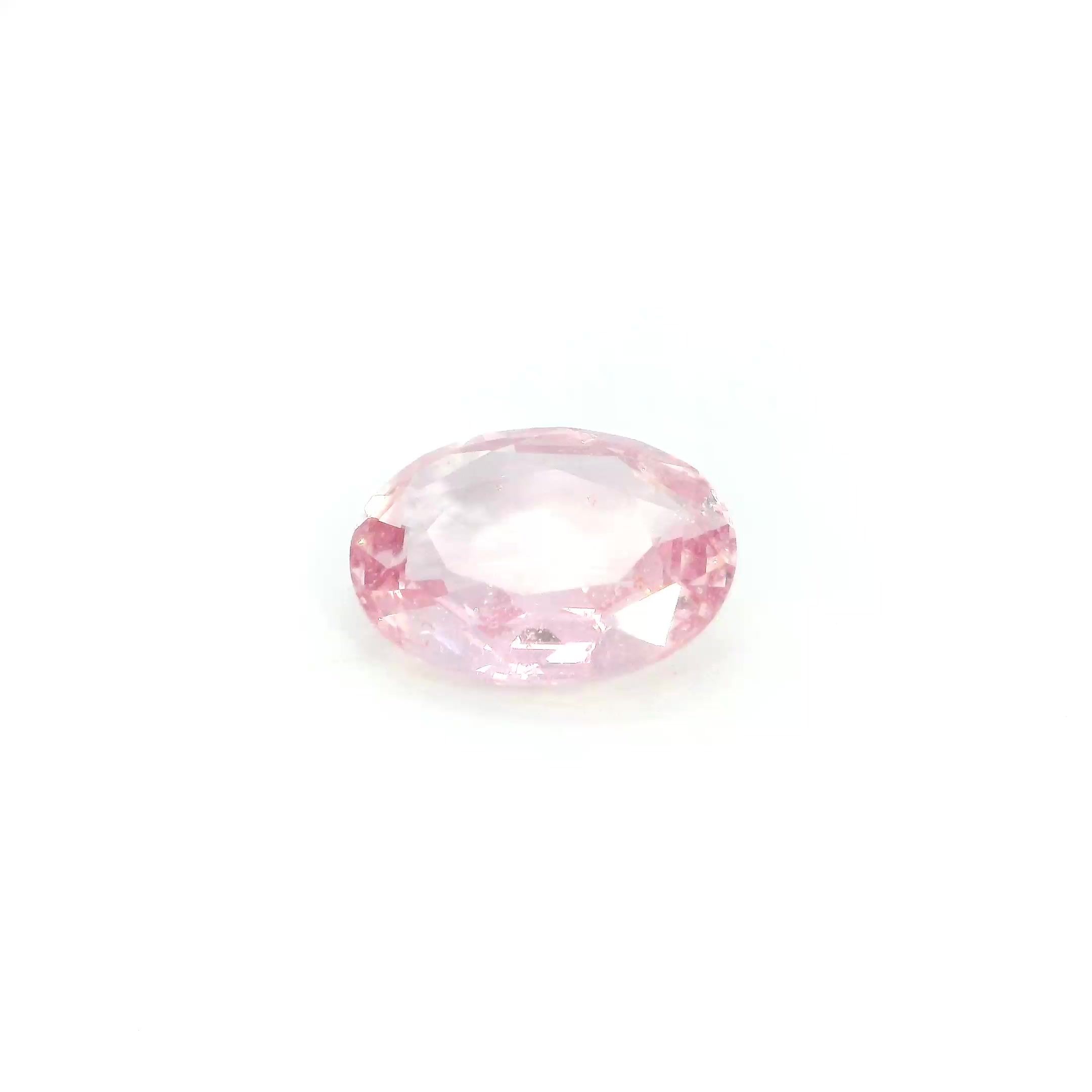 2.65 ct Oval Pink Natural Sapphire