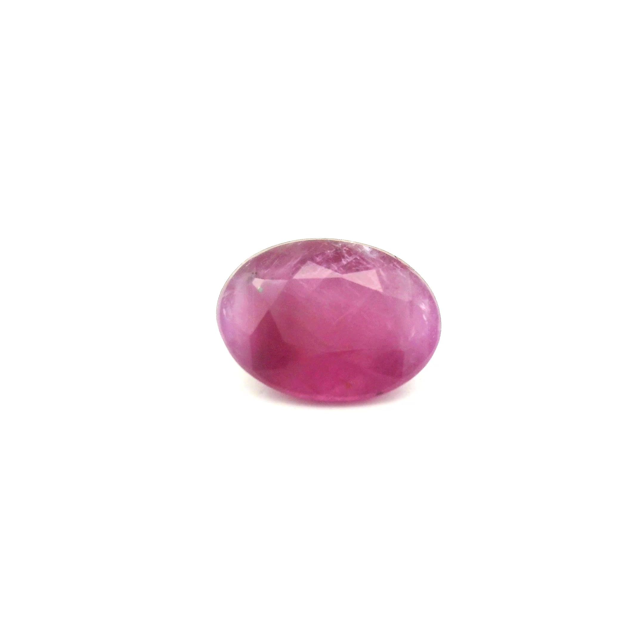 1.77 ct Oval Red Natural Ruby