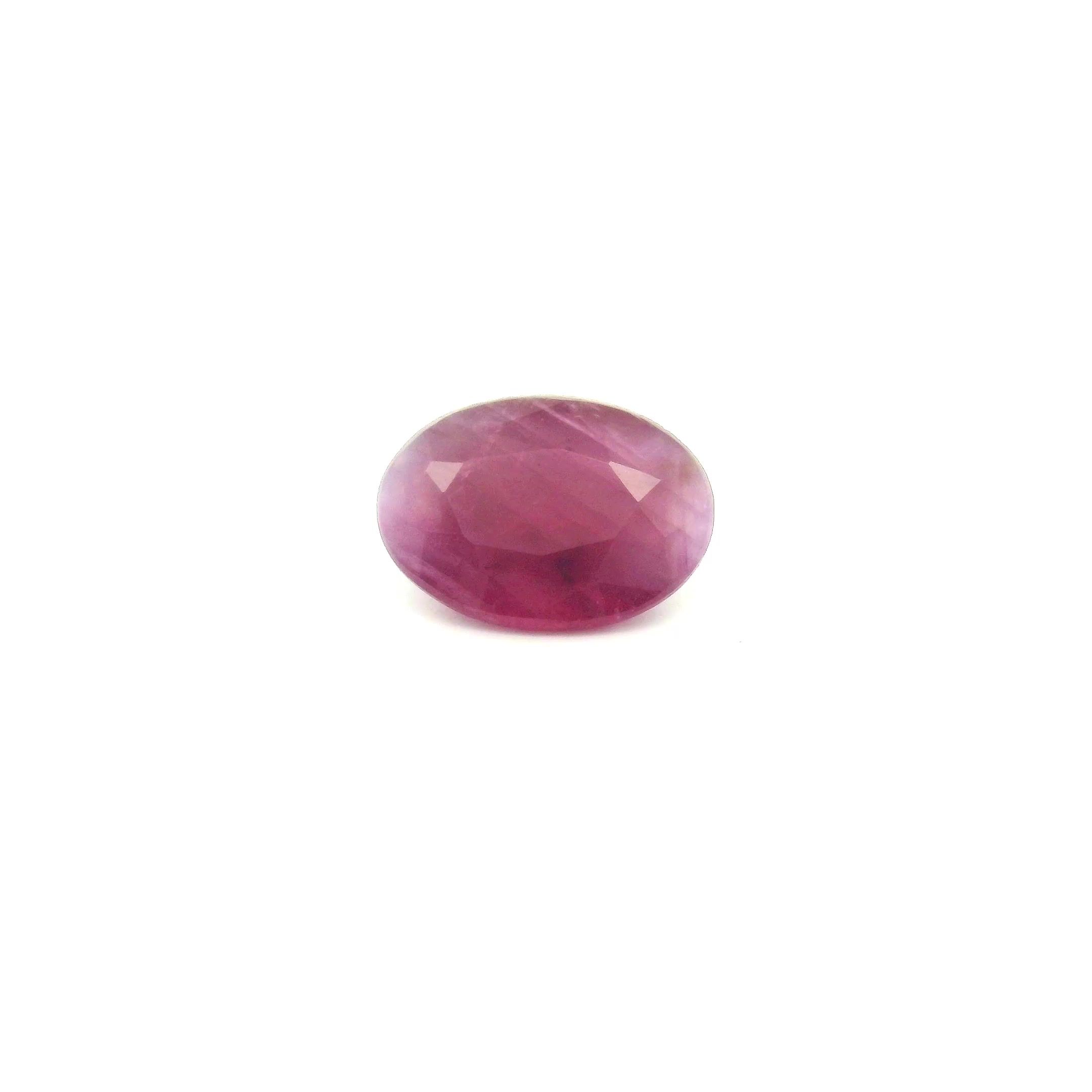 1.50 ct Oval Red Natural Ruby