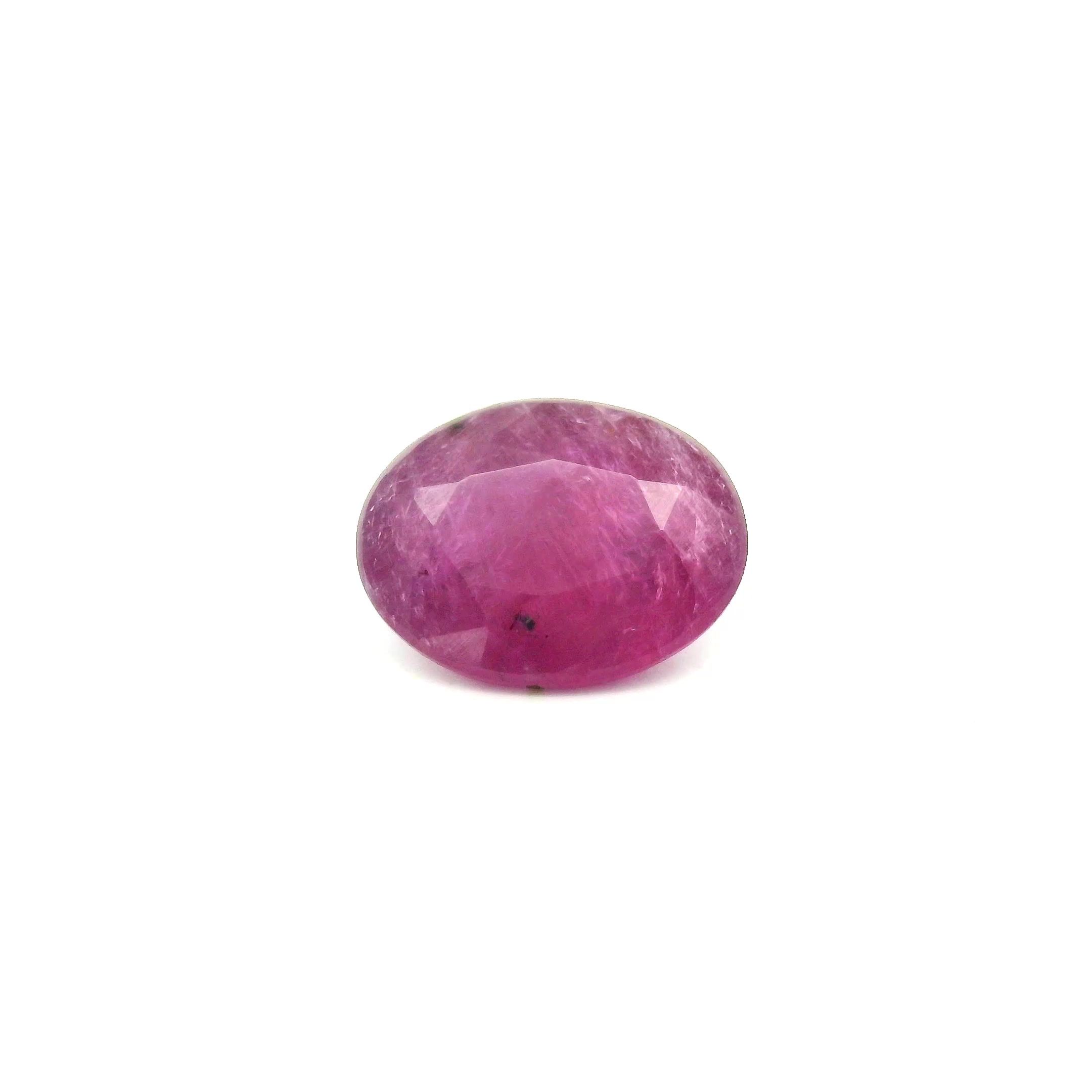 2.11 ct Oval Red Natural Ruby
