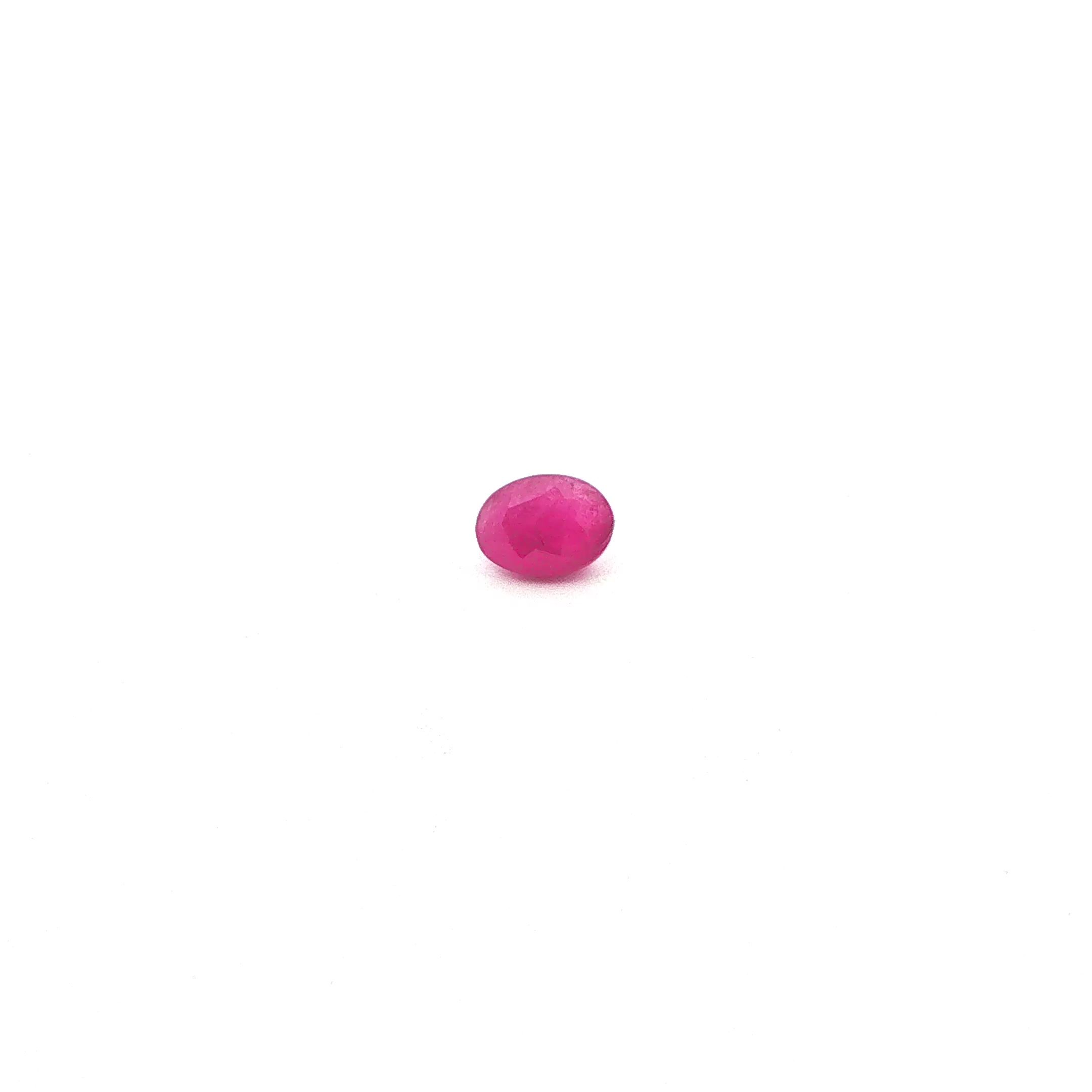 1.13 ct Oval Red Natural Ruby