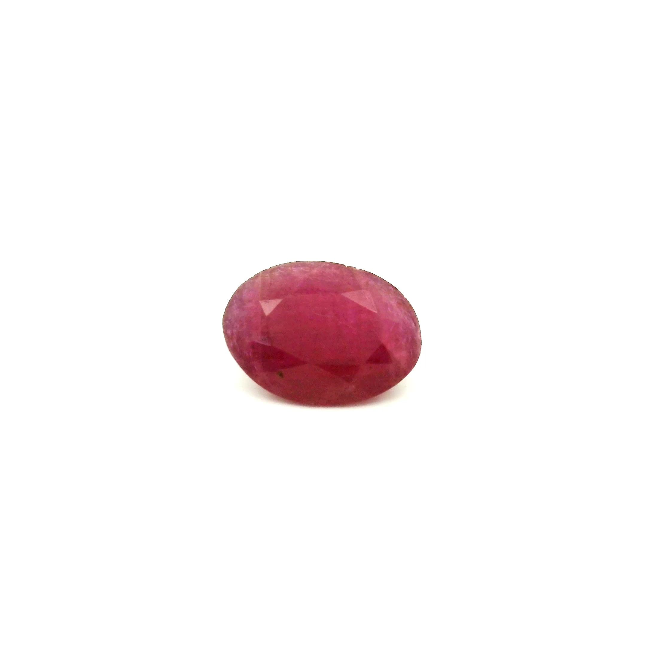 1.47 ct Oval Red Natural Ruby